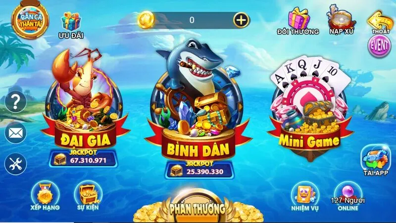 Tải game bắn cá nổ hũ mới nhất 2026 - Cách chơi đảm bảo ăn đến 99%