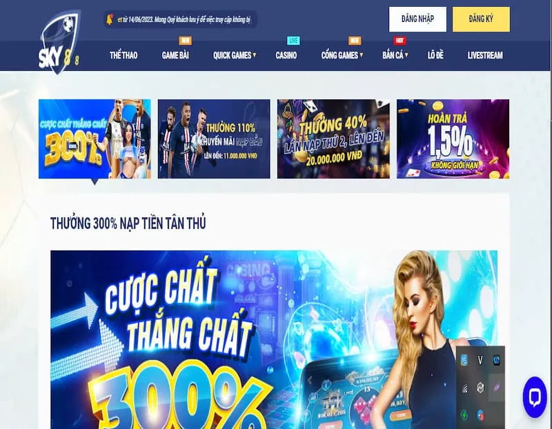 khuyến mãi sky88