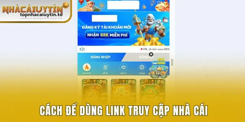 Hướng dẫn sử dụng link vào nhà cái an toàn