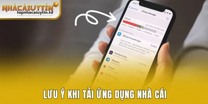 Lưu ý khi tải ứng dụng nhà cái trực tuyến