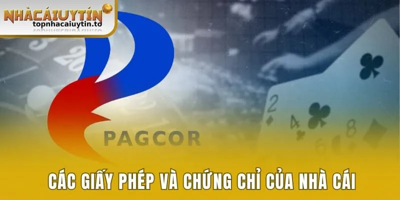Các loại giấy phép uy tín của thương hiệu