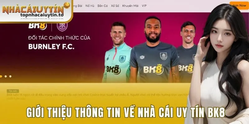 Giới thiệu thông tin về nhà cái uy tín BK8