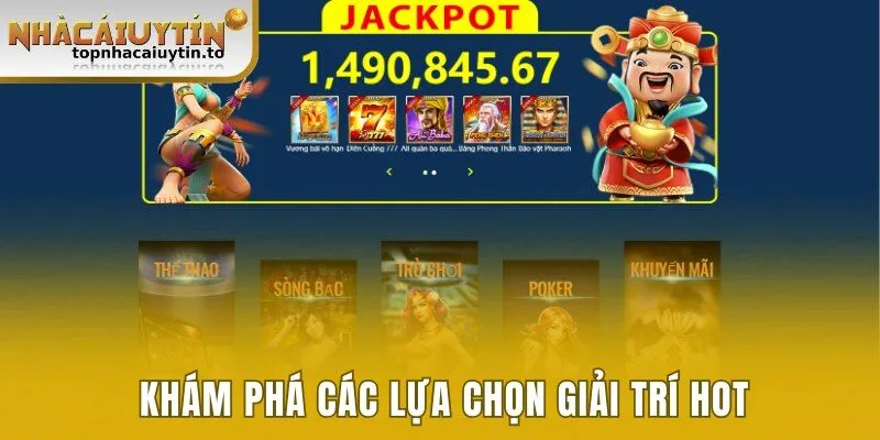 Khám phá các lựa chọn giải trí hot trên trang cá cược