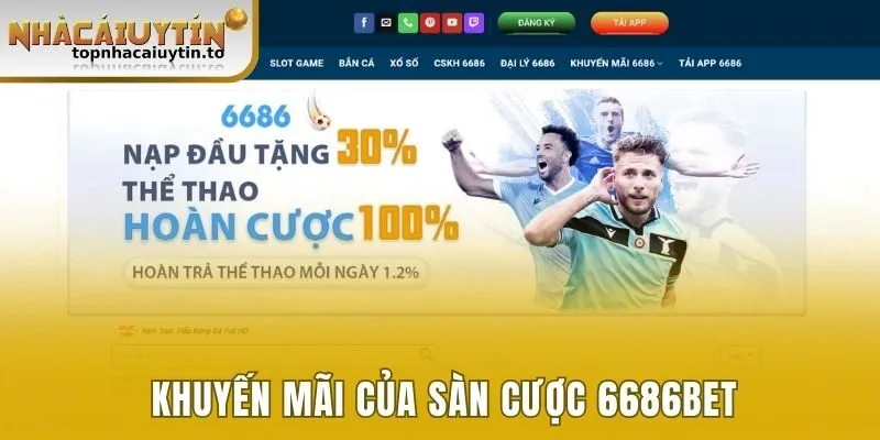 6686bet - Sân Chơi Cá Cược Online Đẳng Cấp Số 1 Châu Á