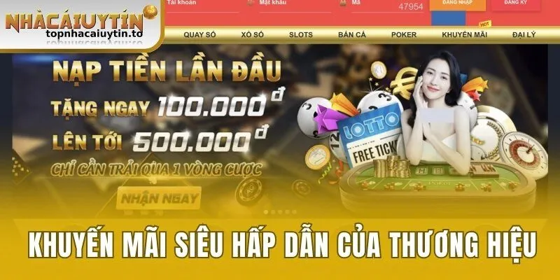 Khuyến mãi siêu hấp dẫn của thương hiệu