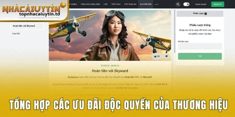 Tổng hợp các ưu đãi độc quyền của thương hiệu