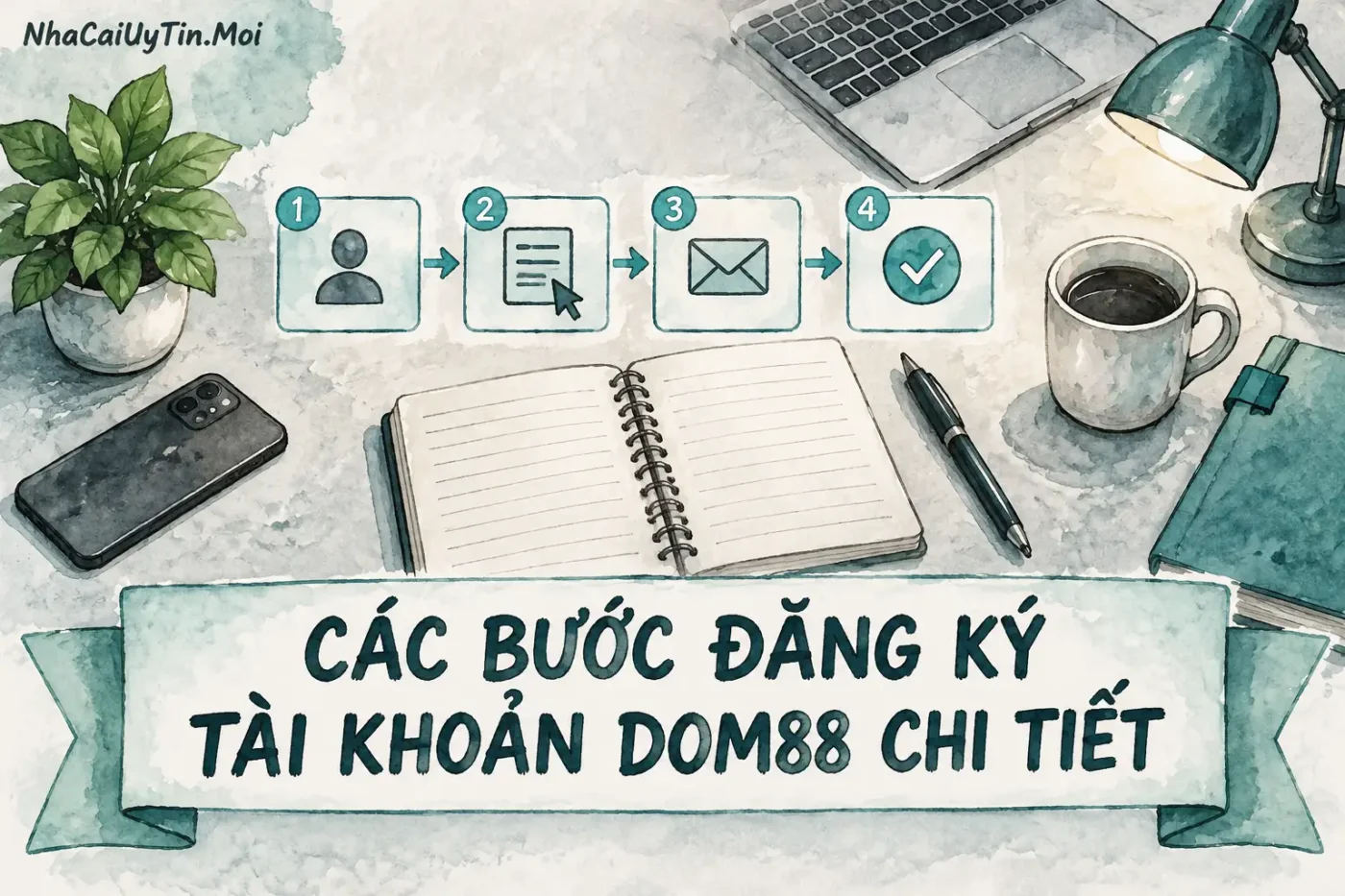 Đừng lo lắng, quy trình đăng ký thực ra khá đơn giản nếu bạn làm theo từng bước cẩn thận - đăng ký Dom88