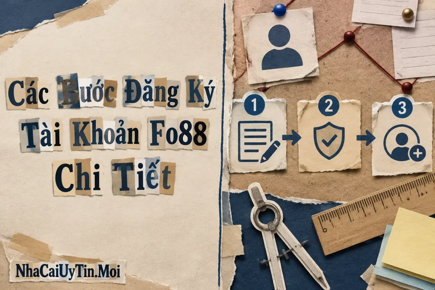 Bây giờ chúng ta sẽ đi vào quy trình đăng ký cụ thể từng bước một - đăng ký Fo88