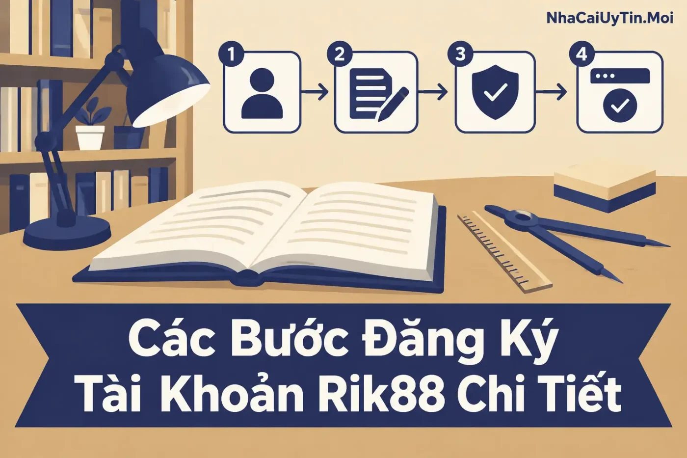 Quy trình đăng ký tài khoản tuy không quá phức tạp nhưng đòi hỏi bạn phải cẩn thận ở từng bước để đảm bảo thông tin chính