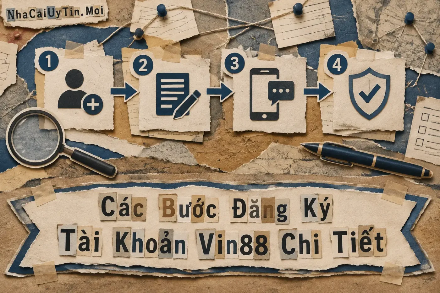 Quy trình đăng ký tài khoản Vin88 được thiết kế khá đơn giản nhưng vẫn đảm bảo tính an toàn - đăng ký Vin88