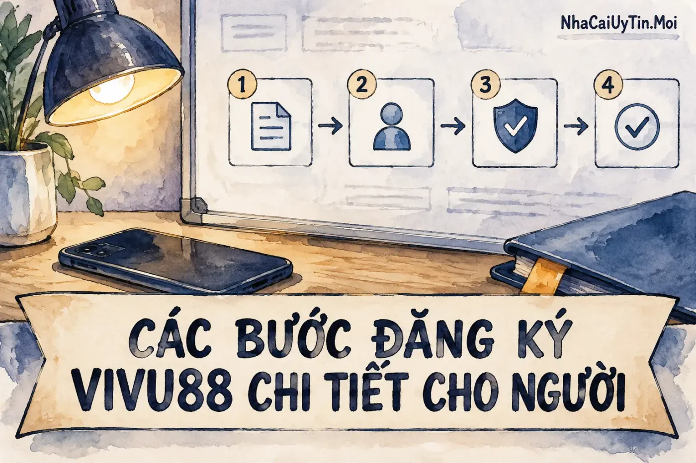 Quá trình đăng ký Vivu88 chỉ mất khoảng ba phút với ba bước cơ bản