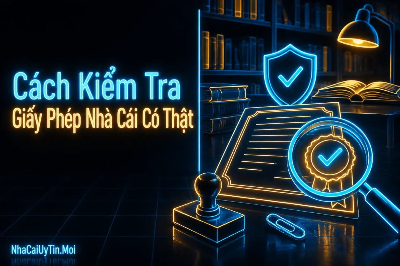 Rất đơn giản thôi, bạn hoàn toàn có thể tự mình kiểm tra tính xác thực của giấy phép mà không cần kiến thức chuyên sâu
