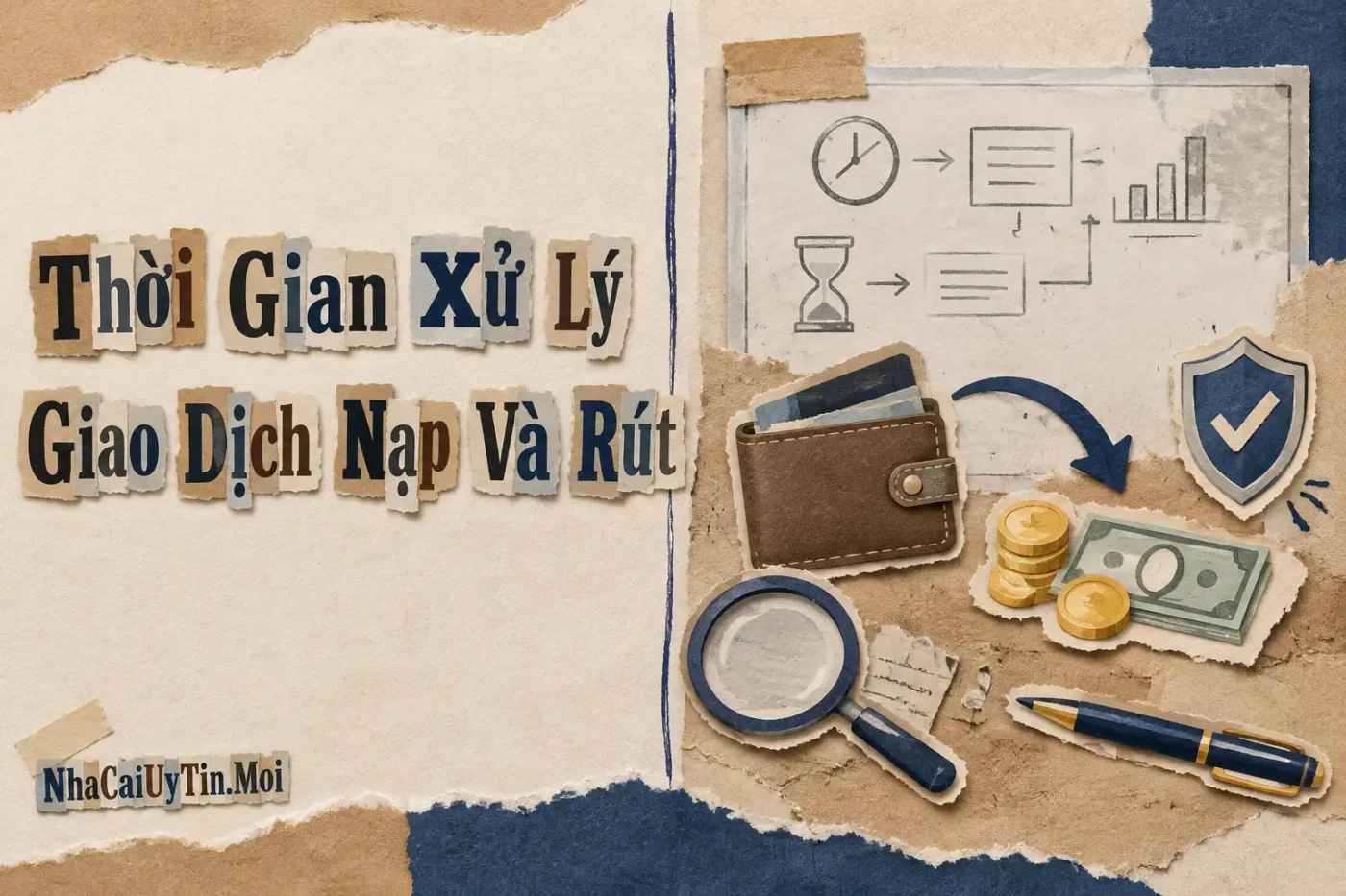 yếu tố quan trọng nhất khi đánh giá nhà cái uy tín chính là tốc độ xử lý giao dịch - nạp rút Vic88