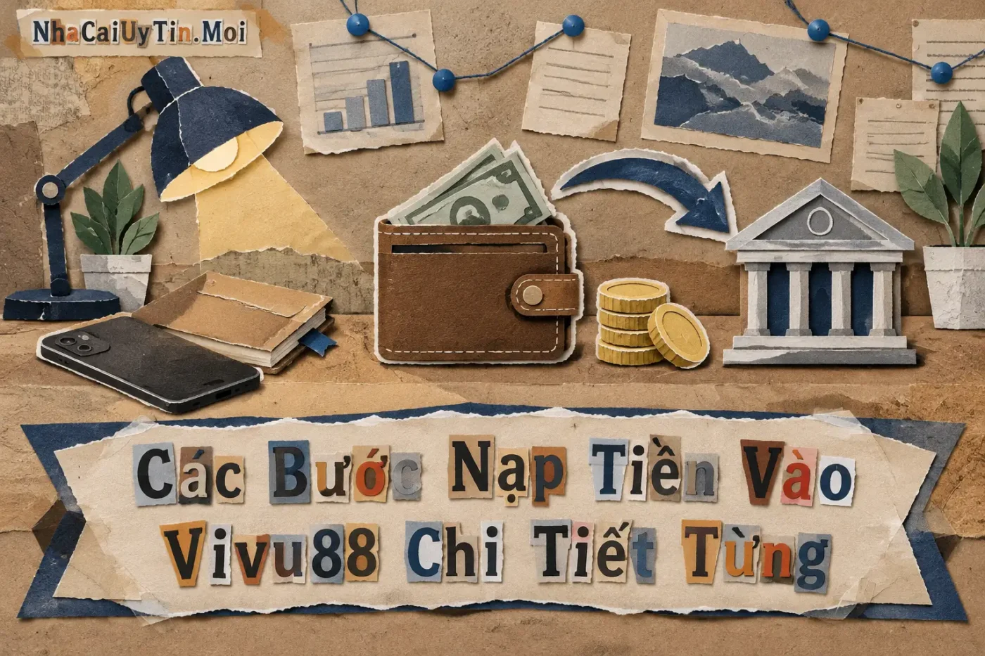 nạp tiền vào tài khoản một cách an toàn, bạn cần thực hiện đúng các bước sau đây - nạp rút Vivu88